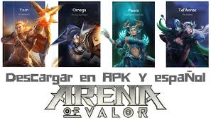 Arena of bravery was developed by timmy studios and published by tencent games. Descargar Arena Of Valor Apk Espanol