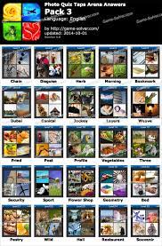 Maybe you would like to learn more about one of these? Photo Quiz Taps Arena Pack 3 Game Solver