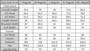 Army Ocp Uniform Size Chart Bedowntowndaytona Com