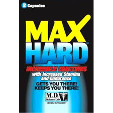 Max Hard Male Sexual Enhancement and Endurance Pill 24 Pills 12 X 2 S for  sale online