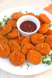 Sweet Potato Chickpea Nuggets Recipe Sweet Potato Hummus Chickpeas Benefits Baby Food Recipes