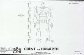 Model Sheet Monday The Iron Giant The Iron Giant Concept Art Gallery Iron