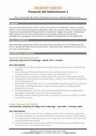 When it comes to searching for a job, many search for a key term or phrase. Financial Aid Administrator Resume Samples Qwikresume