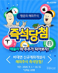 Download free png images, pictures and cliparts with transparent background in best resolution and high quality(hq) and icons. Kbì¦ê¶Œ ë¹„ëŒ€ë©´ ì‹ ê·œ ê³„ì¢Œê°œì„¤ ì‹œ í•´ì™¸ ì£¼ì‹ ëžœë¤ ì¦ì • íˆ¬ë°ì´ì‹ ë¬¸