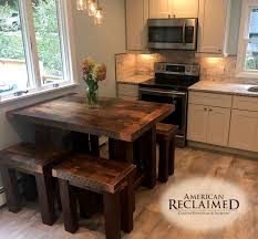 A unique kitchen table not only reflects your personal style, it can bring whimsy and surprise to your decor. Kitchen Tables American Reclaimed