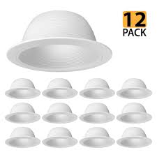 They are ul classified to use with many 6 in. For 6 Recessed Can Lights 1 Pack Ul Listed For Wet Locations Procuru 6 Fresnel Glass Lens With White Metal Shower Trim White Fresnel Tools Home Improvement Recessed Lighting Ekoios Vn