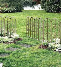Landscape Garden Border Fence Fence And Gate Ideas Wrought Iron Garden Border Fence Metal Garden Fencing Decorative Garden Fencing Garden Gate Design