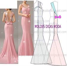 Sobre a olx, termos de uso, política de privacidade e proteção à propriedade intelectual. Molde De Vestido Drapeado 178 Moldes Dicas Moda Bloglovin