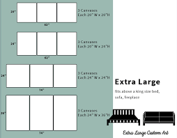 Canvas Sizing Chart Janeva Tyree Art