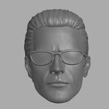 Albert Wesker v2 Resident Evil custom head for video game action figures