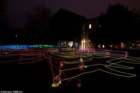 The Light Fantastic Extraordinary Installations In Museum S Garden Create Illuminated Maze Lights Fantastic What Is An Artist Old Things