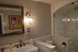 We also see them alot in bathrooms; Finished Master Bathroom A Farmhouse Reborn