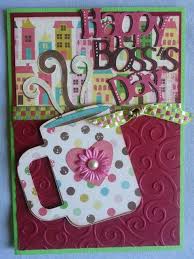 Birthday Card For Boss With Photo Boss S Day Card Greeting Card Craft Cards Handmade Birthday Card For Boss