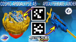 Below are 47 working coupons for all beyblade barcodes from reliable websites that we have updated for users to get maximum savings. Cosmic Apocalypse Qr Code Apocalypse Blade Launcher Qr Code Zankye Collab Beyblade Burst Rise App Youtube