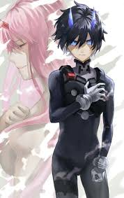 Zero Two And Hiro Darling In The Franxx Art Zerotwo Hiro Darlinginthefranxx Cosplayclass Personagens De Anime Anime Fanarts Anime