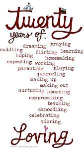 Happy work anniversary messages like, we would absolutely hang out with you even if we weren't compensated. wishing someone a happy work anniversary can be a little tricky. A Big One 20th Anniversary Quote 20th Anniversary Gifts 20th Anniversary Ideas