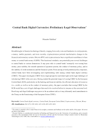 Central banks across the world are scrambling to get on the crypto currency bandwagon. Https Papers Ssrn Com Sol3 Delivery Cfm Ssrn Id3427637 Code532719 Pdf Abstractid 3329993 Mirid 1