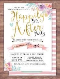 Happily Ever After Invitation Boho Wedding Shower Invitation Etsy In 2020 Wedding Party Invites Wedding After Party Wedding Celebration Invitation