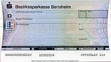 Wer einen scheck ausstellen will, kann nicht jedes beliebige stück papier nutzen der orderscheck ist. Eurocheque Wikipedia