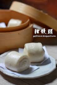 qi qi in the house 甜馒头 food desserts pudding