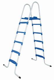 Echelle 2 X 5 Marches Pour Piscine Hors Sol Aqualux