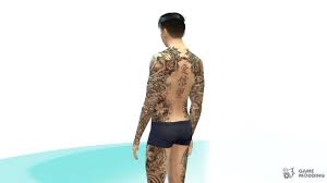 Cc may not work correctly if you do not have an hq mod. Waves Tattoo Lounacutex Para Sims 4