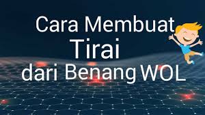 Bagaimana gambar garland di atas? Cara Membuat Tirai Dari Benang Wol Cocok Buat Di Dinding Kreator Kerajinan