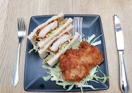 Roll of deep fried salmon, sweet potato, avocado & mayonnaise w/ fish egg outside. Japanese Chicken Katsu Sandwich Recipe By Jennifer Su Cookpad