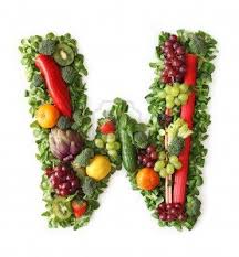 Fruit And Vegetable Alphabet Letter W Alphabet Edible Centerpieces Letter W
