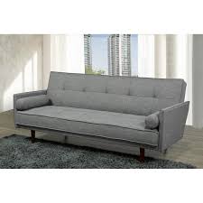 It's a bit on the firm side, but still comfortable. Ifdc Futons If 8070 Klik Klak Click Clack Grey Klik Klaks Click Clacks From Spadoni S Furniture
