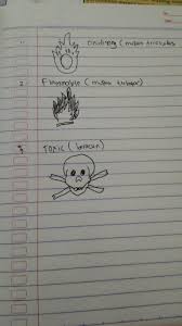 Terlebih minyak goreng dalam kondisi panas sangat mudah terbakar. Lambang Lambang Bahan Kimia Brainly Co Id