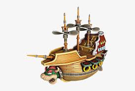 Perhaps even just as good as those two. Bowser S Airship Bowser Boat Png 500x500 Png Download Pngkit