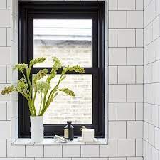 How to tile subway tile backsplash. Tiled Window Sill Design Ideas