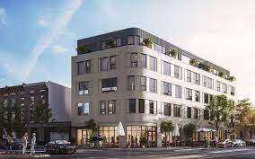 The Five Story Common Frankford As The Property Is To Be Known Is Scheduled To Open In Early 2020 Apartment Building Apartment Architecture Building