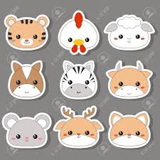 Maybe you would like to learn more about one of these? Set Of Cartoon Cute Animal Faces Vector Illustration Royalty Free Cliparts Vectors And Stock Illustration Image 92924475