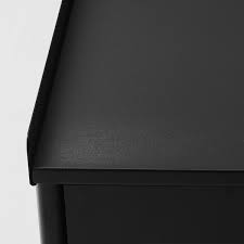 Rather than simply add a whole lot of cabinetry we decided to double the space as a seating area for him to read a book, play his instruments etc. Kornsjo Storage Bench Black Ikea