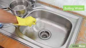 3 ways to unclog a kitchen sink wikihow