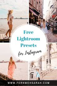Free Lightroom Presets For Instagram Get My Presets Fernwehsarah Lightroom Presets Free Lightroom Presets Lightroom