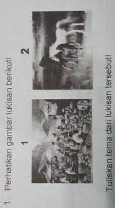 Gambar kartun muslimah hello apa kabar sahabat muslimah artikel kali ini berisi kumpulan gambar. 1 Perhatikan Gambar Lukisan Berikut Tuliskan Tema Dari Lukisan Tersebut Brainly Co Id
