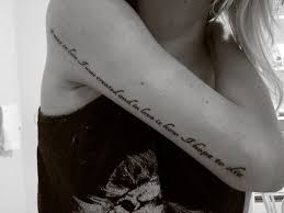 'love yourself first' handwritten script temporary tattoo. Tattoo Schriften Ausdruck Unserer Personlichkeit Freshouse