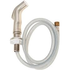 Nuwave wall mount pot filler kitchen faucet in brushed nickel. Premier Part Rp3600904 Premier Kitchen Faucet Side Sprayer Kit In Brushed Nickel Faucet Sprayers Home Depot Pro