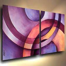 Art Original Painting Modern Abstract Contemporary Decor Mix Lang Cert Unique Peinture Acrylique Abstraite Art Abstrait Moderne Abstrait