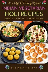 30 Best Holi Recipes Vegetarian Holi Recipes Indian Food Recipes Vegetarian Recipes