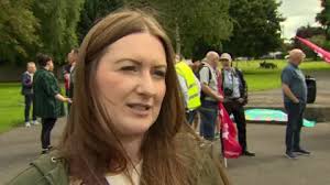 Dunmurry: Anti-racism rally after Nazi flags flown near mosque