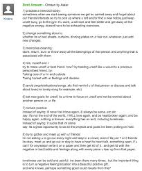 Great Breakup Advice From Yahoo Answers Breakup Advice Breakup Yahoo Answers