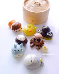 instagram 上的little miss bento feeling so happy making this studio ghibli steam buns can you name all these adorable ch steamed buns cute desserts cute food