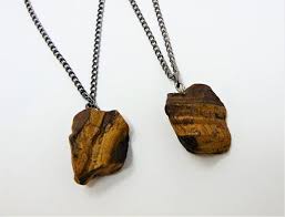 Raw Tigers Eye Stone Necklace Tigers Eye Protection Stone Etsy Healing Crystal Jewelry Gemstone Necklace Pendant Tiger Eye Stone
