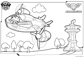 You can use our amazing online tool to color and edit the following paw patrol coloring pages. Paw Patrol Air Patroller Coloring Coloring Pages Printable