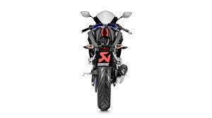 Yamaha xtz 125 price in nepal is rs. Yamaha Yzf R15 2019 Racing Line Titanium Akrapovic Motorcycle Exhaust