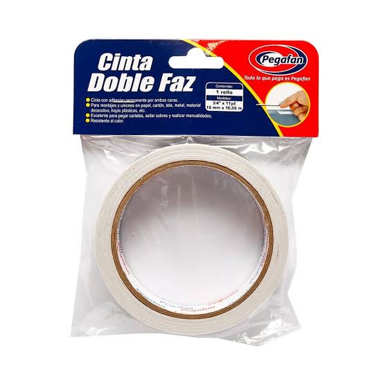 CINTA DOBLE FAZ 3/4 PULG X 11YRD